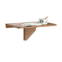 WANDKLAPPTISCH Vintage - Braun, Holzwerkstoff (60/6/40cm) - SoBuy