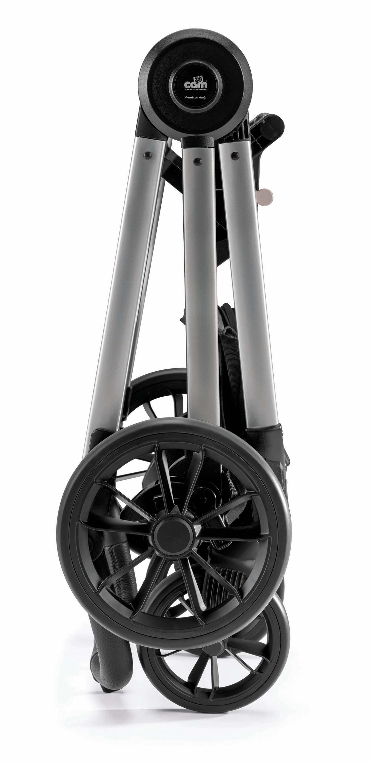 KOMBI-KINDERWAGEN Techno Babila 2in1, klappbar - Anthrazit, Kunststoff (907/552/614cm) - Cam il Mondo del Bambino S.p.A.