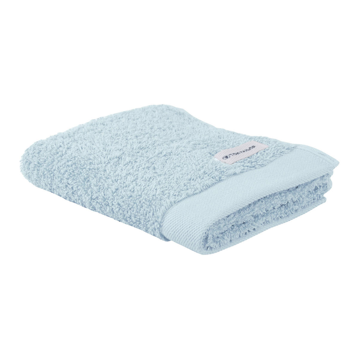HANDTUCH-SET Color Bath, 12-tlg. Hellblau 100% Baumwolle - Hellblau, Naturmaterialien (60/120cm) - Tom Tailor