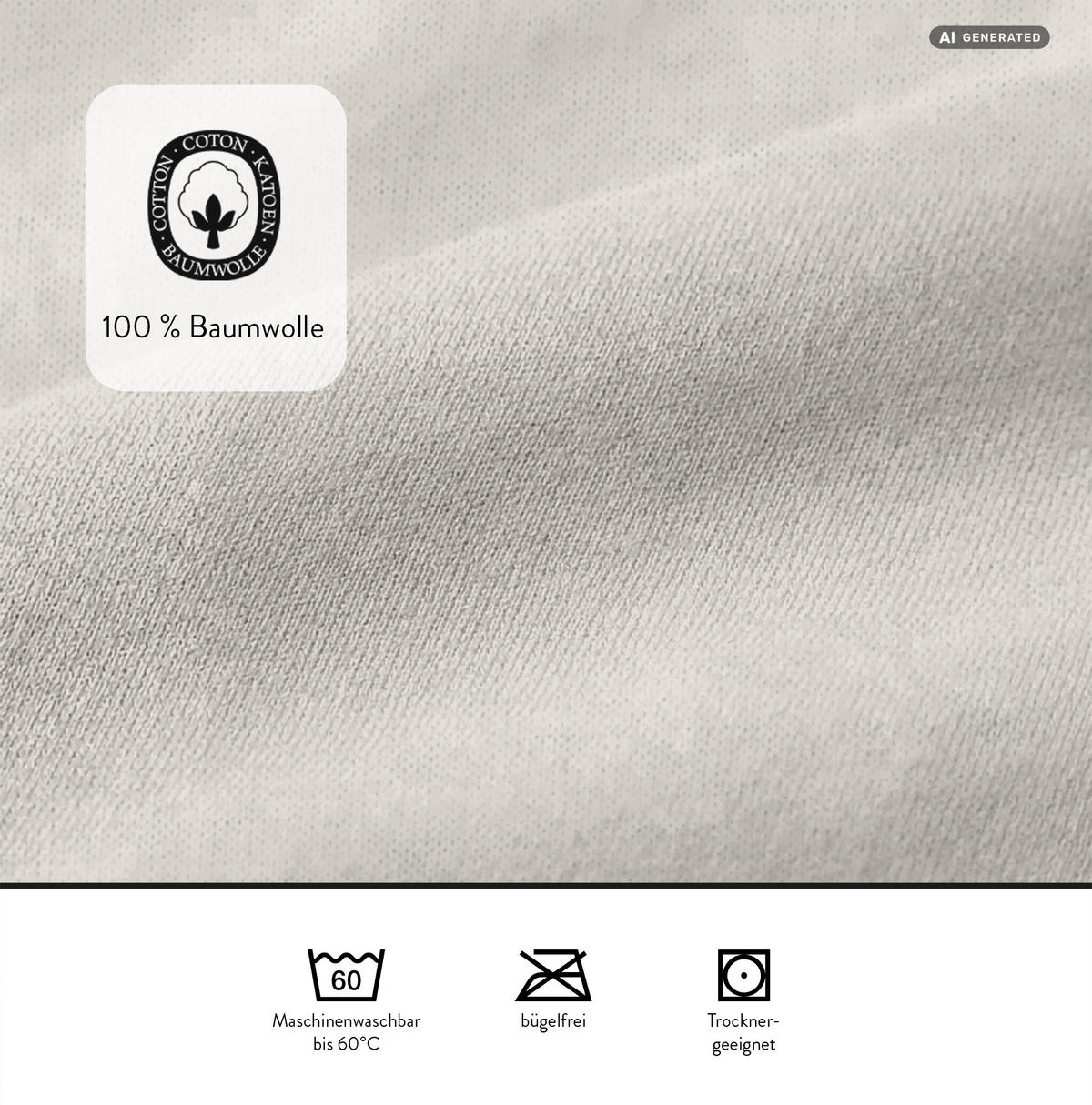 SPANNBETTTUCH Basic Jersey sturmgrau, 180x200 cm - 200x200 cm - Grau, Textil (200/200cm) - Castell