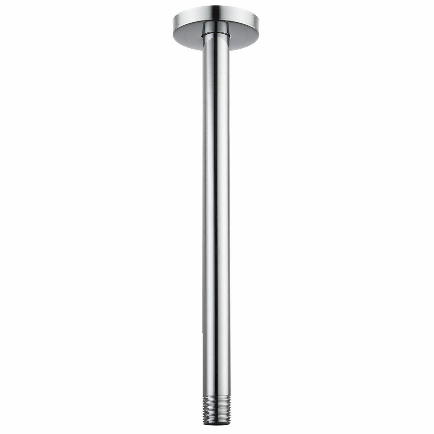 DUSCHARM Deckenmontage 40.5 cm Rund Chrom - Silberfarben, Metall (5/12.7/30cm)