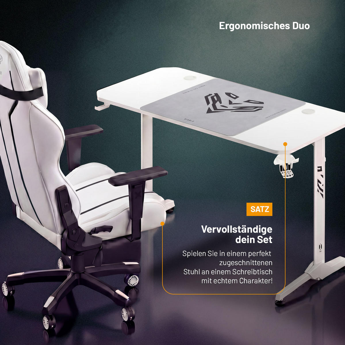 SCHREIBTISCH X-Mate - Weiß, Holzwerkstoff (75/160/75cm)