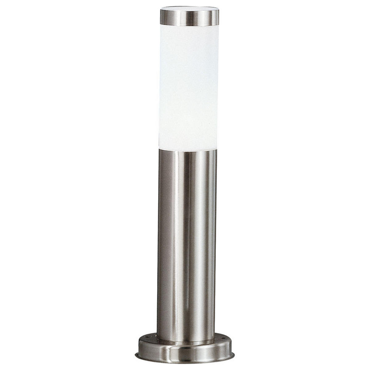 EDELSTAHL WEGELEUCHTE Silber 4er Set - Silberfarben, Kunststoff (7.8/7.8/45cm) - Globo Lighting