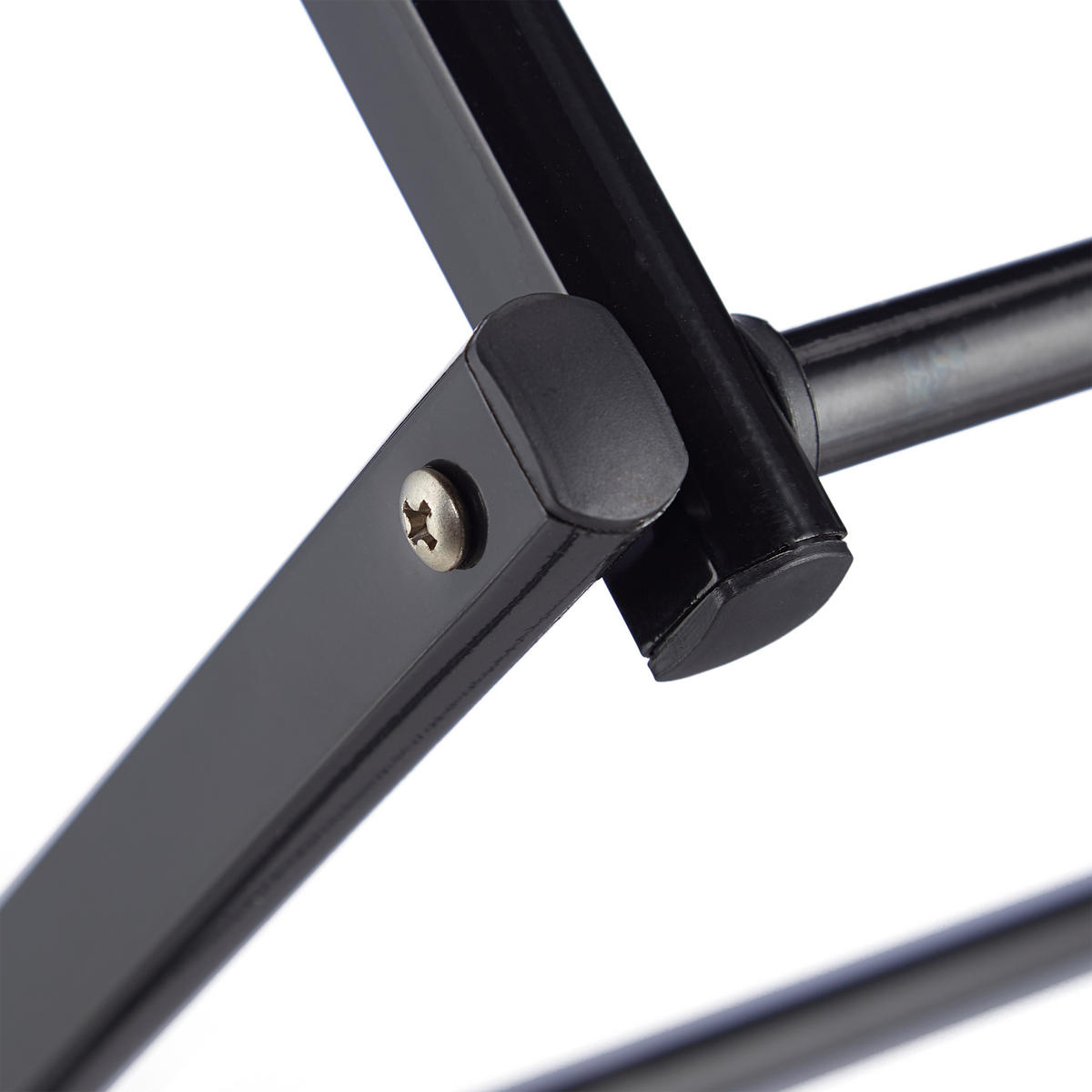 STOJAN na prádlo - čierna, kov/plast (74/106/38cm) - Relaxdays