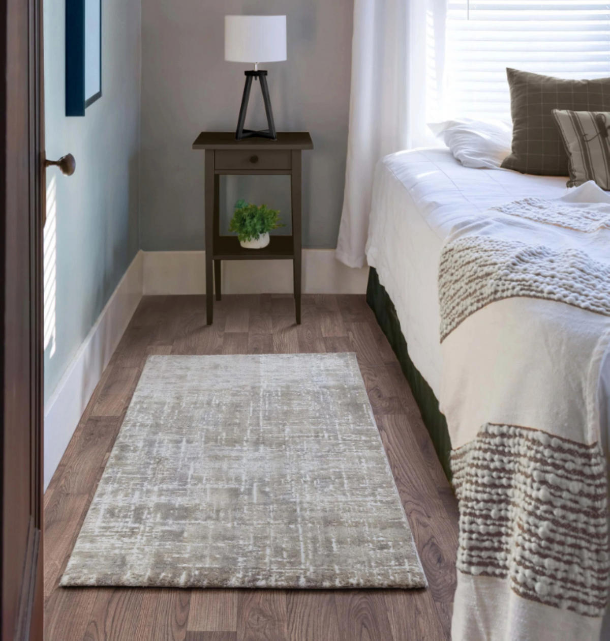 TEPPICH modern Wohn-/Schlafzimmer ZUKA SYNO Beige 80 x 150 cm - Beige, Textil (80/150cm) - Novatrend