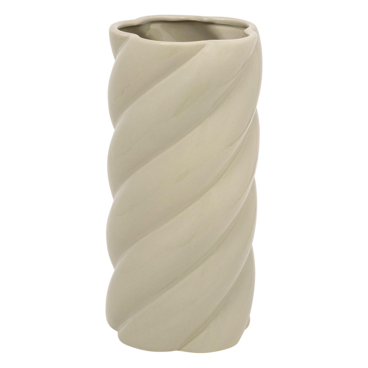 KERAMIKVASE Coby 25,5 cm - Grün, Keramik (25.2cm) - Atmosphera Createur d´interieur