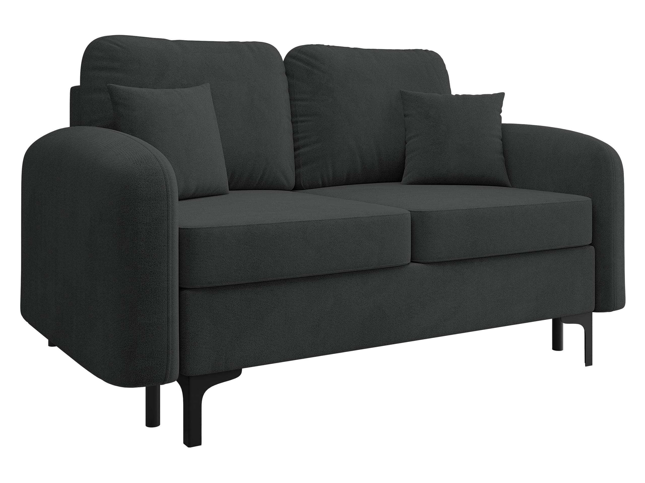 SCHLAFSOFA Venice Small - Schwarz, Holz/Textil (157/96/94cm) - MIRJAN24