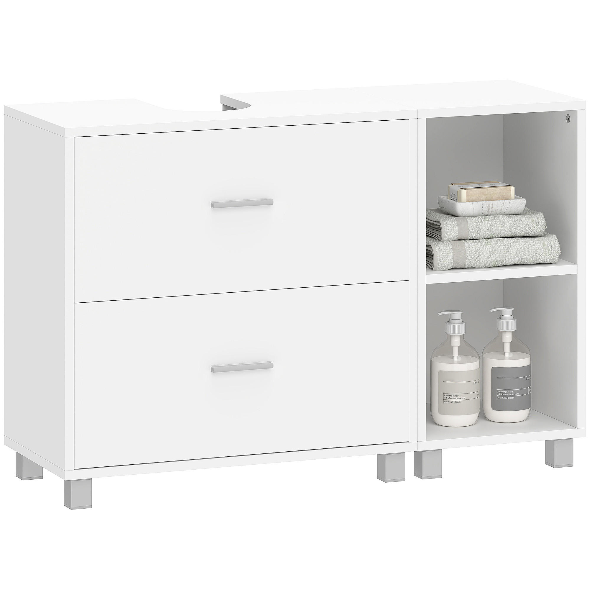 HÄNGESCHRANK Weiß 1 Stück - Weiß, Kunststoff (90/60/30cm) - GiPP