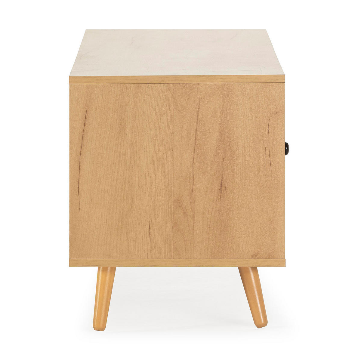 TV-ELEMENT Bella 2 Türen Eiche farbe - Honigeiche, Holzwerkstoff (120/48/40cm) - VS Venta-stock
