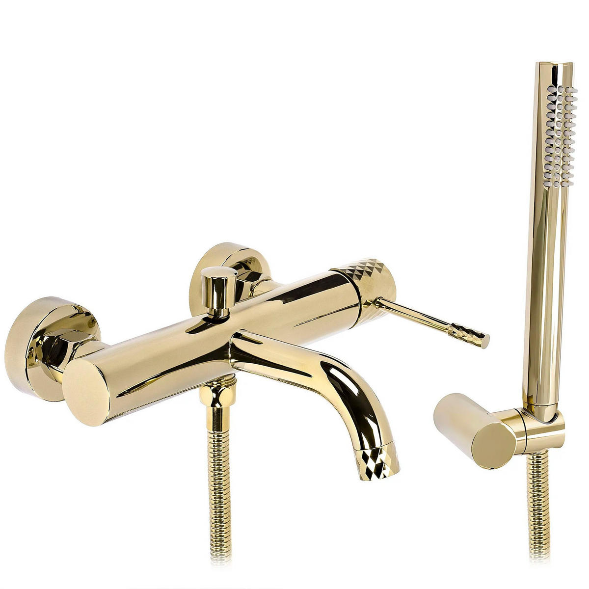WANNENARMATUR Rea Lungo Diamond Gold - Goldfarben, Metall (25/6/21cm) - REA