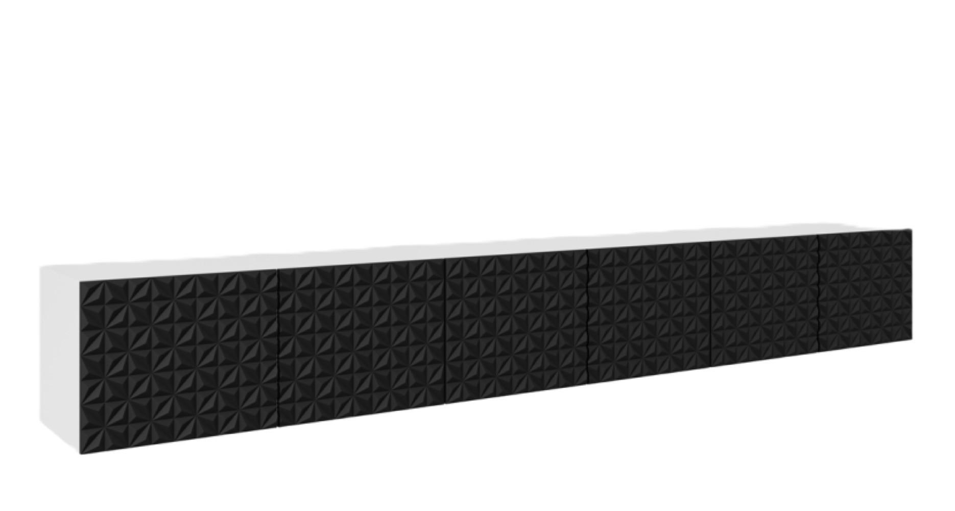 Sepro Meble Tv-Schrank Schwarz 300x41x40 cm