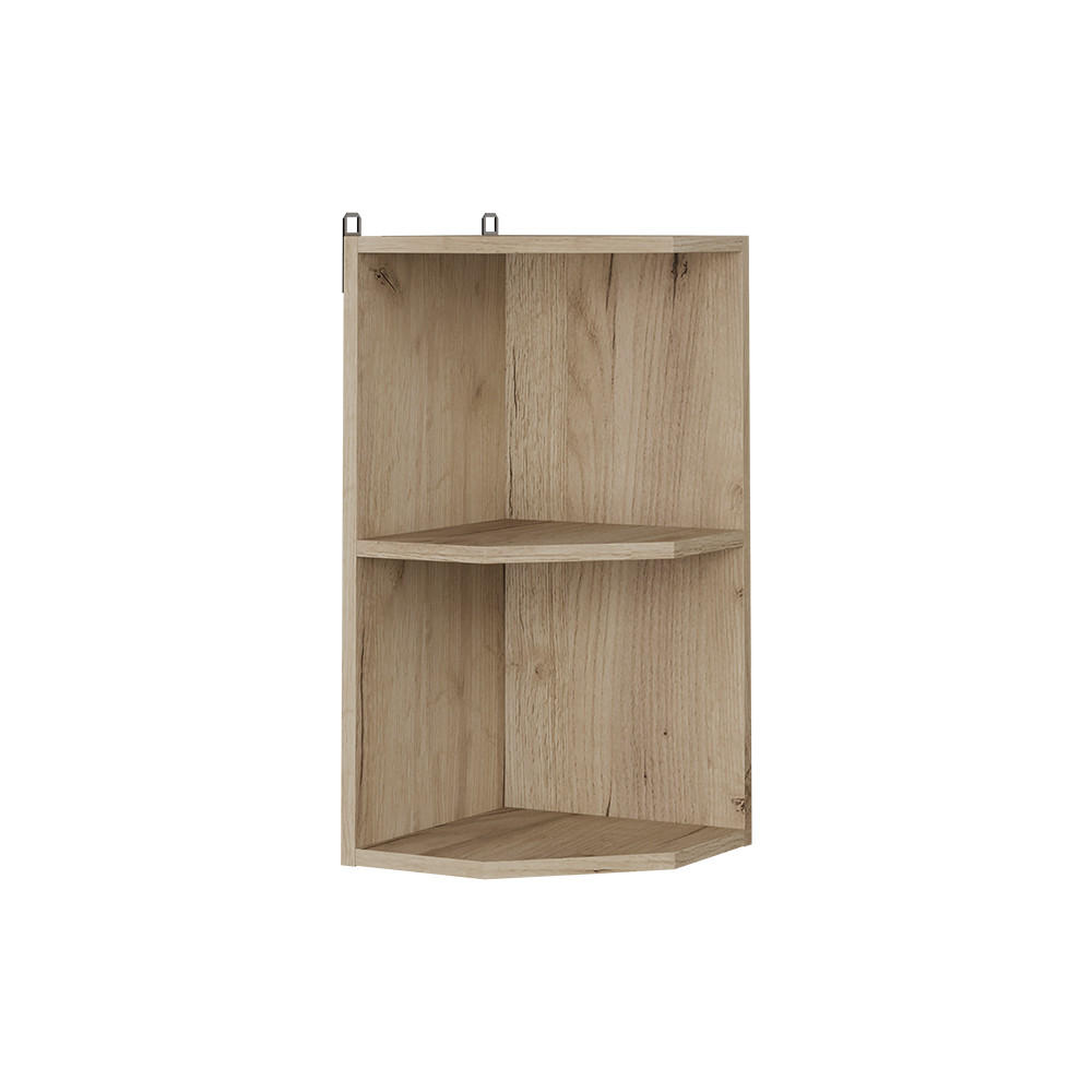 VISACÍ SKŘÍŇ R-Line, Zlatý mocný dub/Zlatý mocný dub, 30 cm med 2 rum - medově dubová, kompozitní dřevo (30/60/29cm) - Vicco