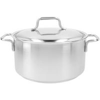KOCHTOPF Apollo 7 - ø 18 cm / 2.2 Liter - Silberfarben, Metall (18cm) - Demeyere