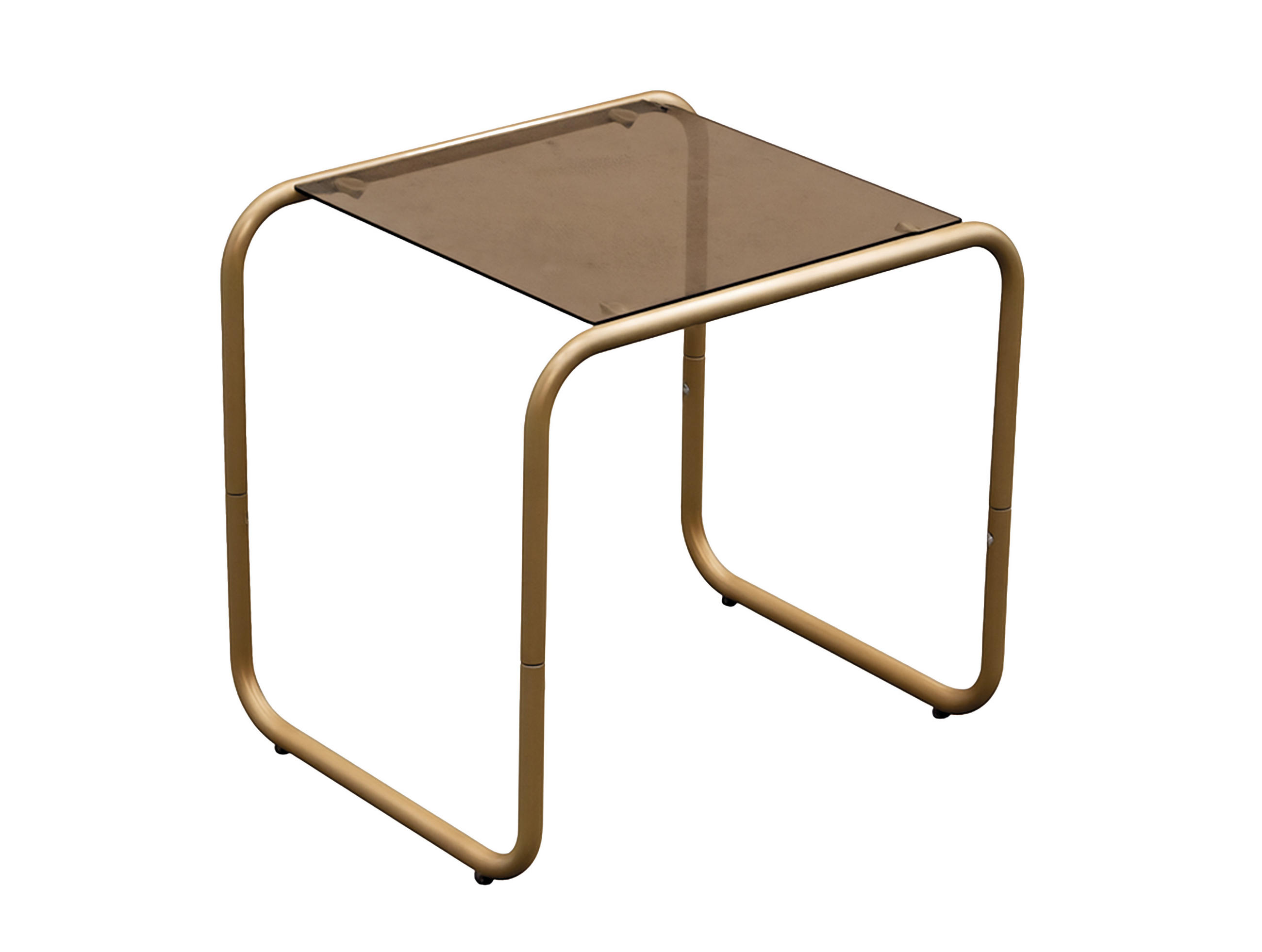 BEISTELLTISCH Ventana - Braun - 50/40/45 cm - Braun, Metall (50/40/45cm) - Leitmotiv