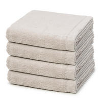 HANDTUCH Lifestyle 4er-Set - Beige, Textil (50/100cm) - Cawoe
