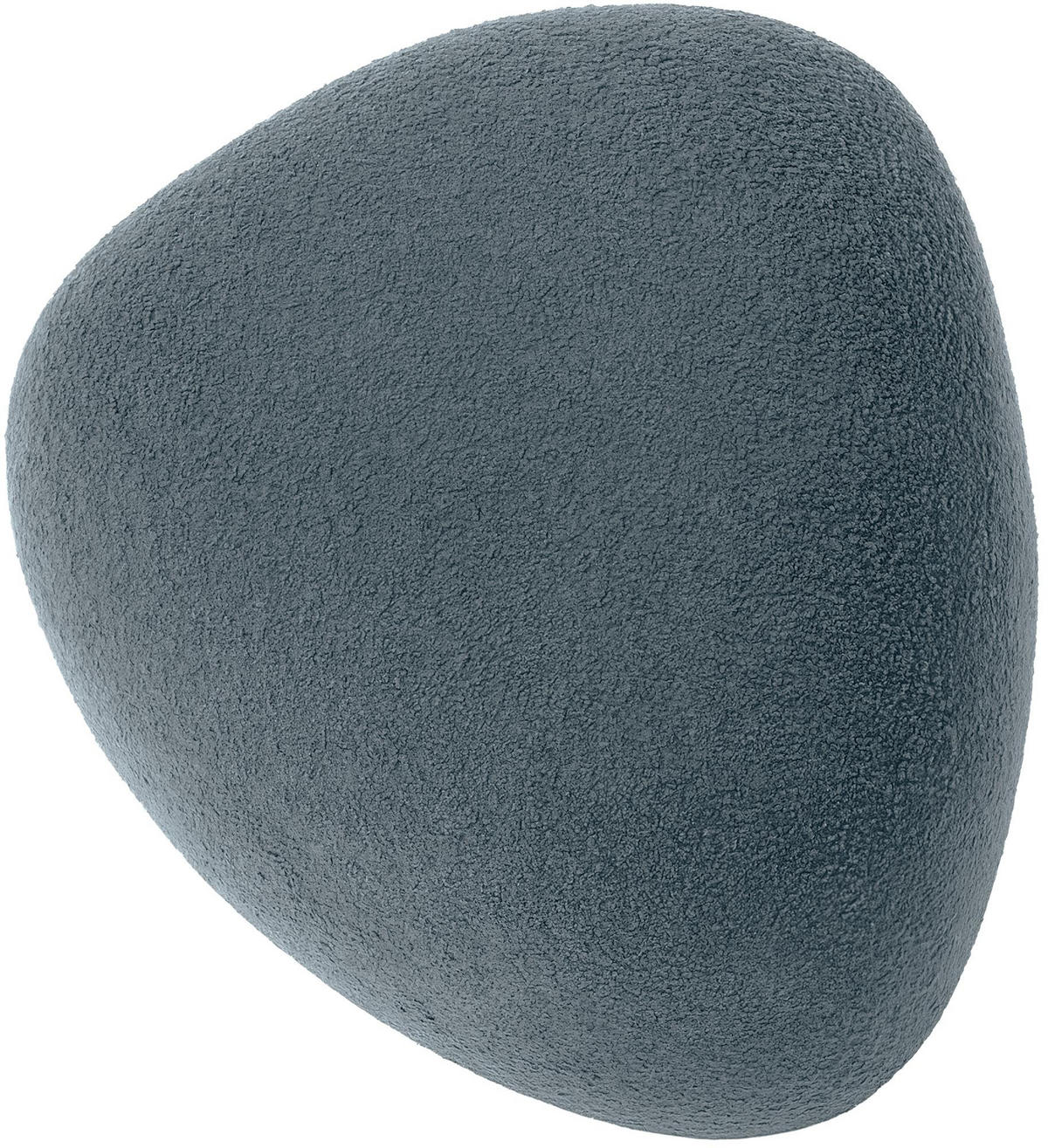 SITZHOCKER Sumir Stoff Dunkelgrau Hocker Schlafzimmer - Dunkelgrau, Textil (52/32/48cm) - DELUKE