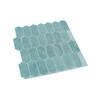 FLIESENAUFKLEBER 1 Stück 30,5 x 30,5 cm Selbstklebende Fliesen - Pera Blu - Blau, Kunststoff (30.5/0.12/30.5cm) - Mazovia