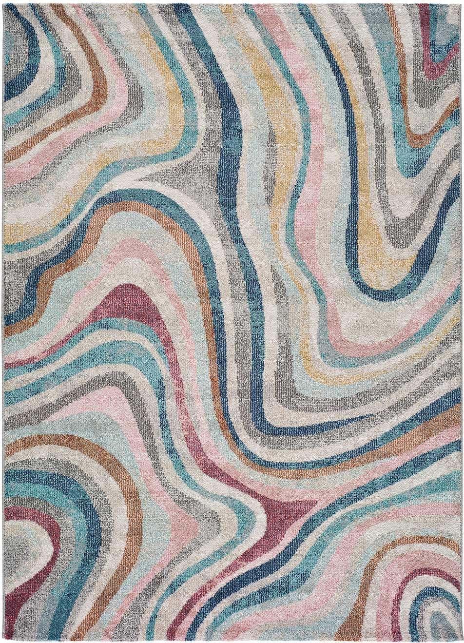 WEBTEPPICH Mehrfarbig Parma 120/170 cm - Multicolor, Naturmaterialien/Textil (120/170cm) - Atticgo
