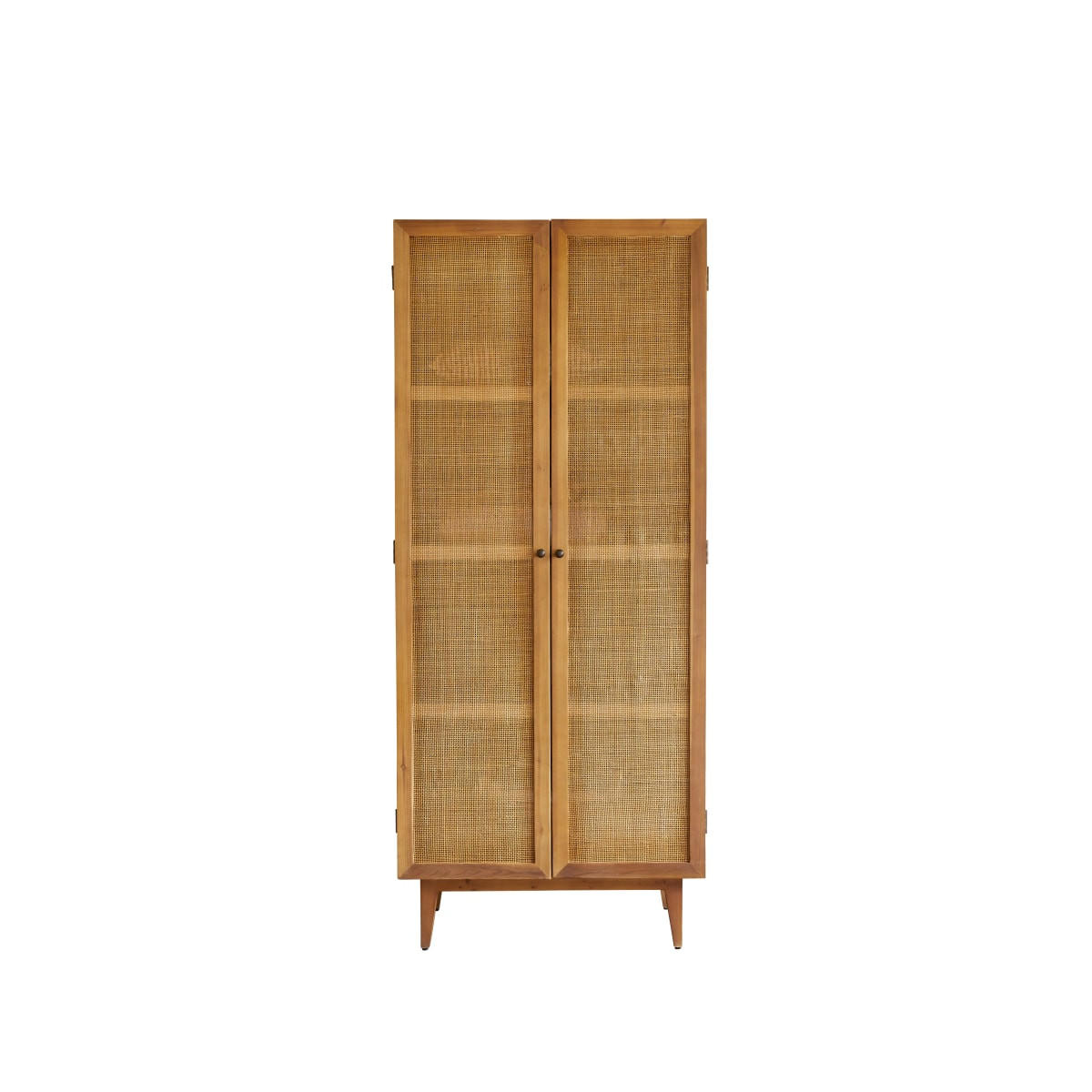 SCHRANK Ninon Natur aus Pinie - Naturfarben, Holz (85/200/55cm) - Tikamoon
