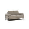 SOFA LORI 2-Sitzer, creme - Creme/Schwarz, Holzwerkstoff/Textil (185/87/96cm) - Courtois Laville