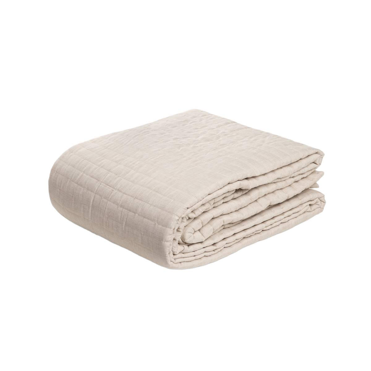 Homla Tagesdecke Beige 200x220 cm