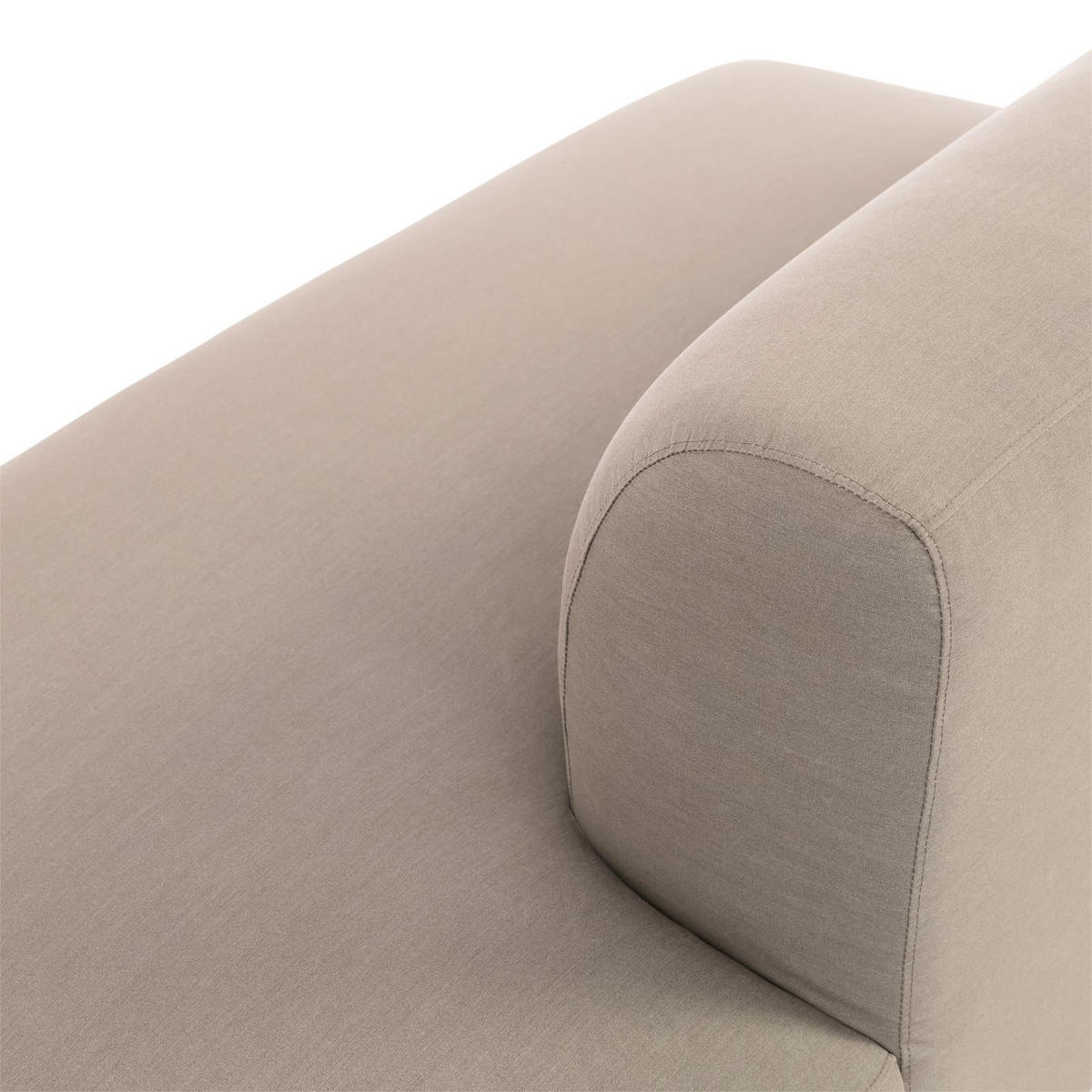 GARTENSOFA CALABRIA - Beige, Kunststoff (251/74/193cm) - IDIMEX