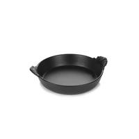 GRATINSCHUESSEL RUNDE MIT GRIFFEN in gusseisener Optik 45 cl - Multicolor, Keramik (18/3.5/18cm) - Revol Porcelaine France