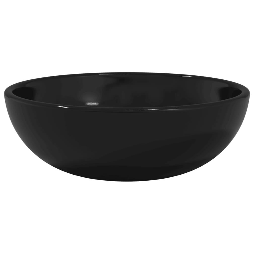 WASCHBECKEN Layfield 35/35/12 cm - Schwarz, Glas (35/12/35cm) - Nettlife