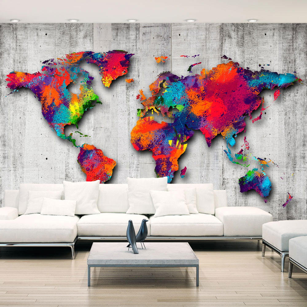 VLIESTAPETE Grau 250/175 cm - Multicolor/Grau, Textil (250/1cm) - KUNSTLOFT