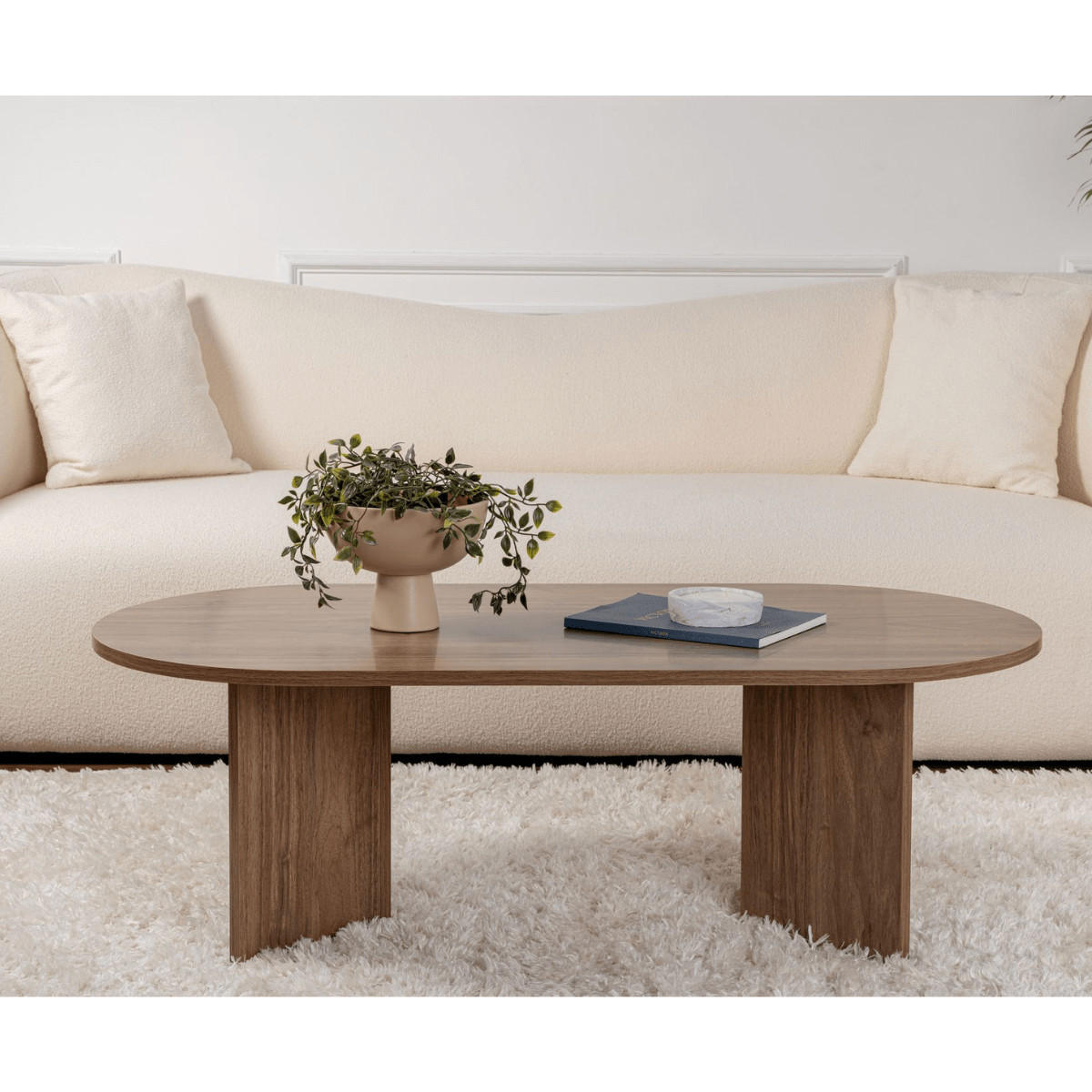 COUCHTISCH - iris 119/60/39,8 cm - Naturfarben, Holzwerkstoff (119/60/39.8cm) - Calicosy