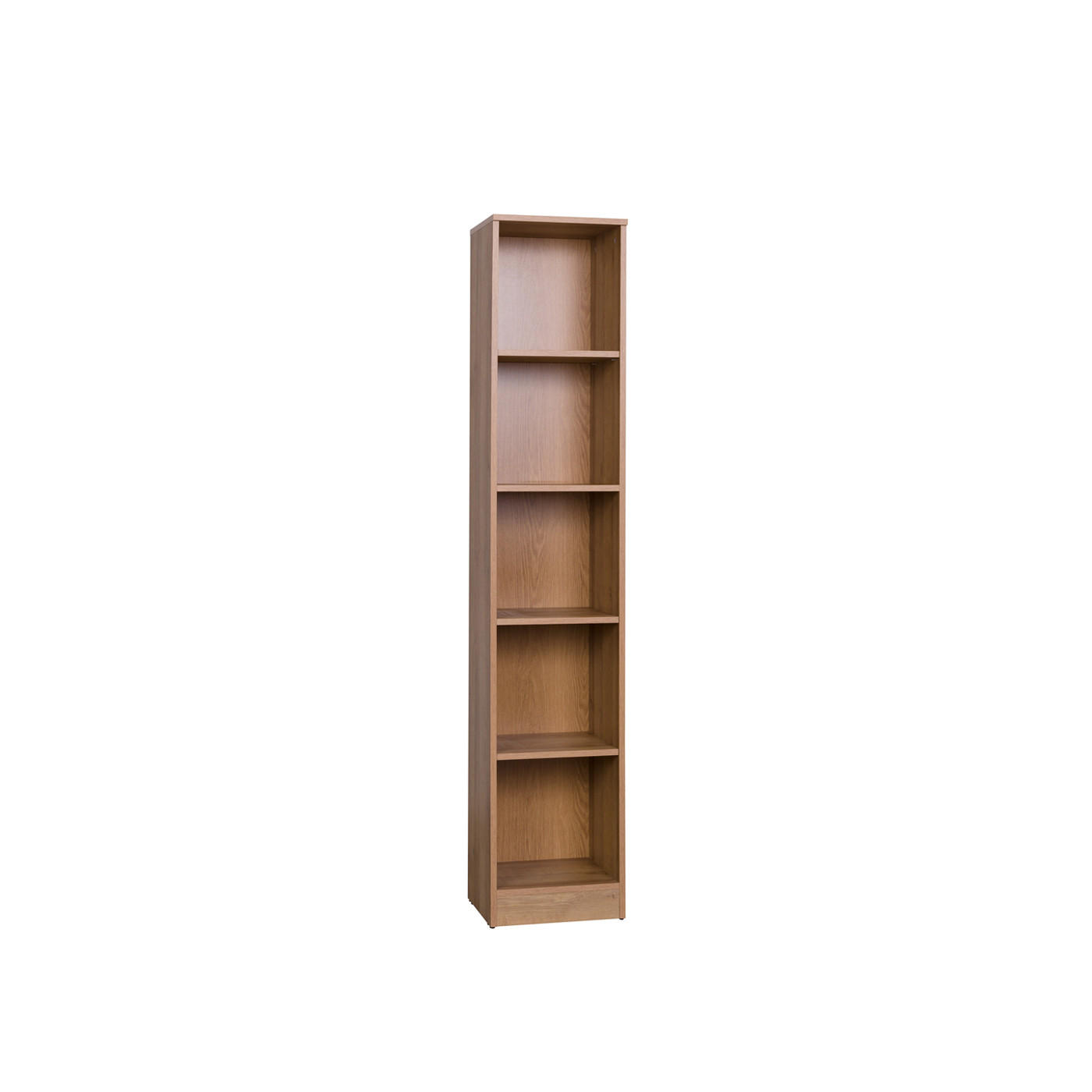 BÜCHERREGAL DEKOREGAL GRANT G7 RIVIERA EICHE 36/185/34 - Braun, Holzwerkstoff (36/34/185cm) - Marmex Möbel