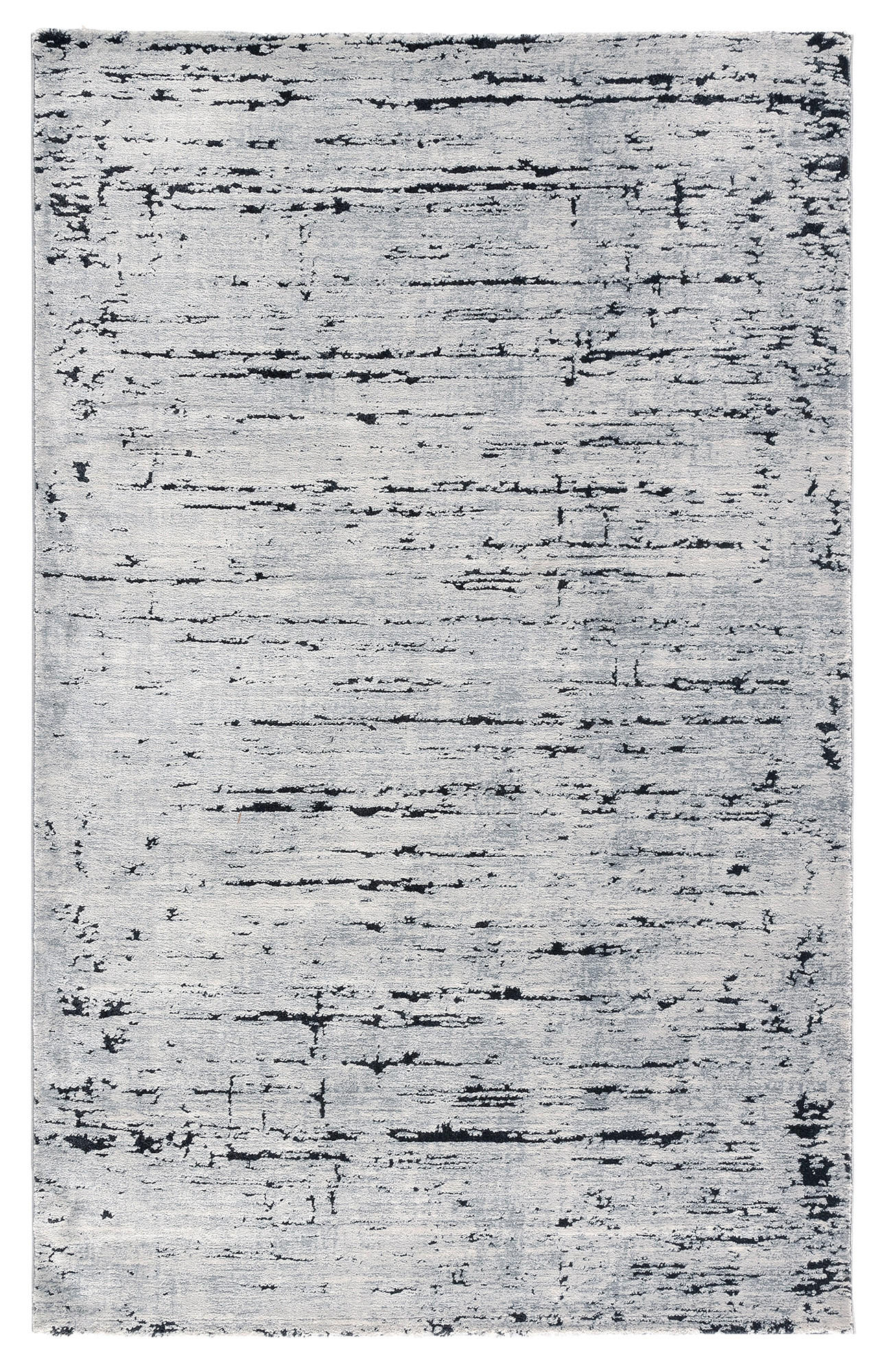 Tesso Living Glanzeffekt-Teppich Dunkelgrau 195x290 cm