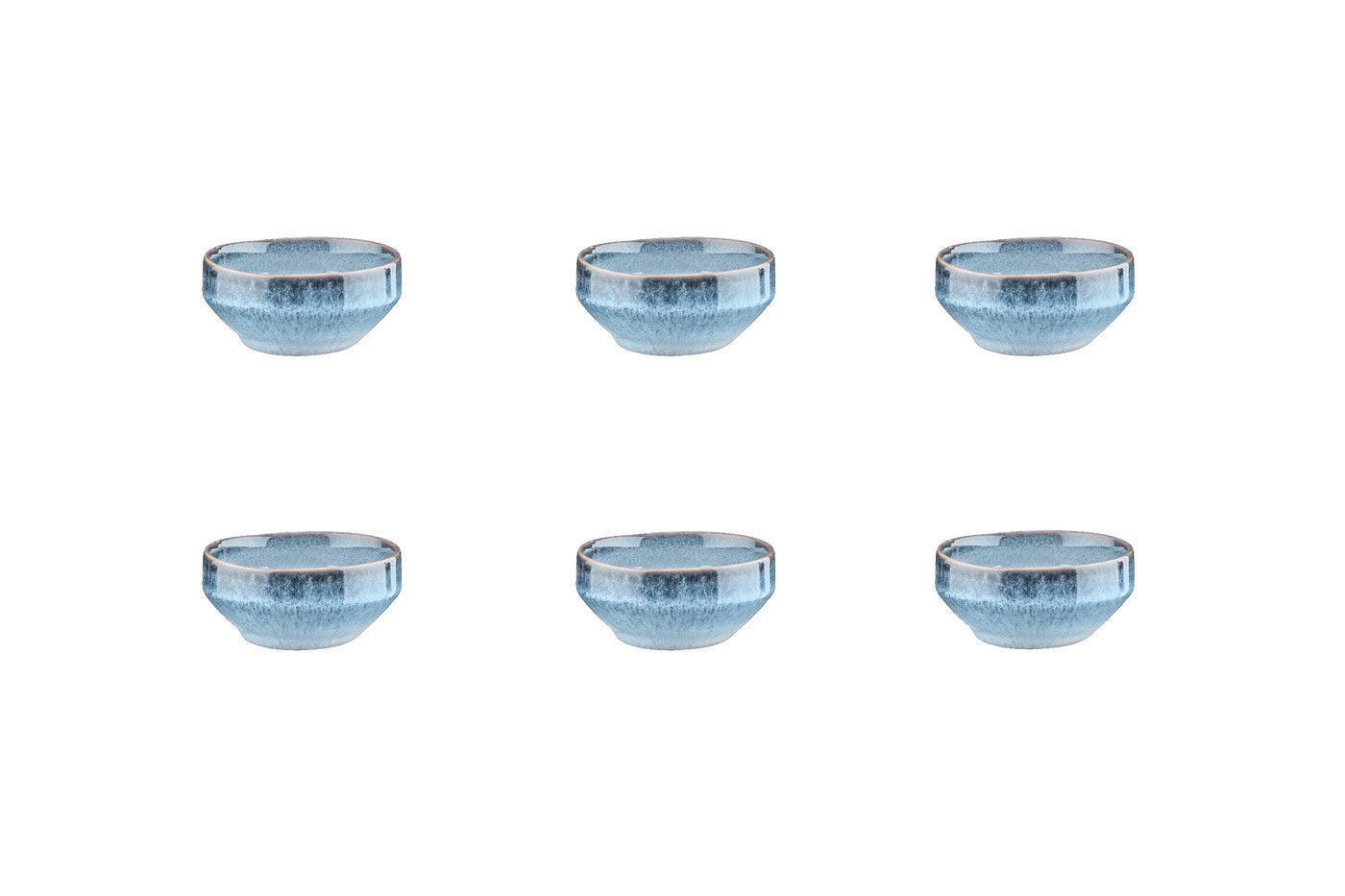 SCHALEN Genesis Ø8cm - 6er-Set - Meer - Blau, Keramik (8cm) - Björn