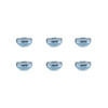 SCHALEN Genesis Ø8cm - 6er-Set - Meer - Blau, Keramik (8cm) - Björn
