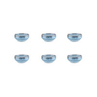 SCHALEN Genesis Ø8cm - 6er-Set - Meer - Blau, Keramik (8cm) - Björn