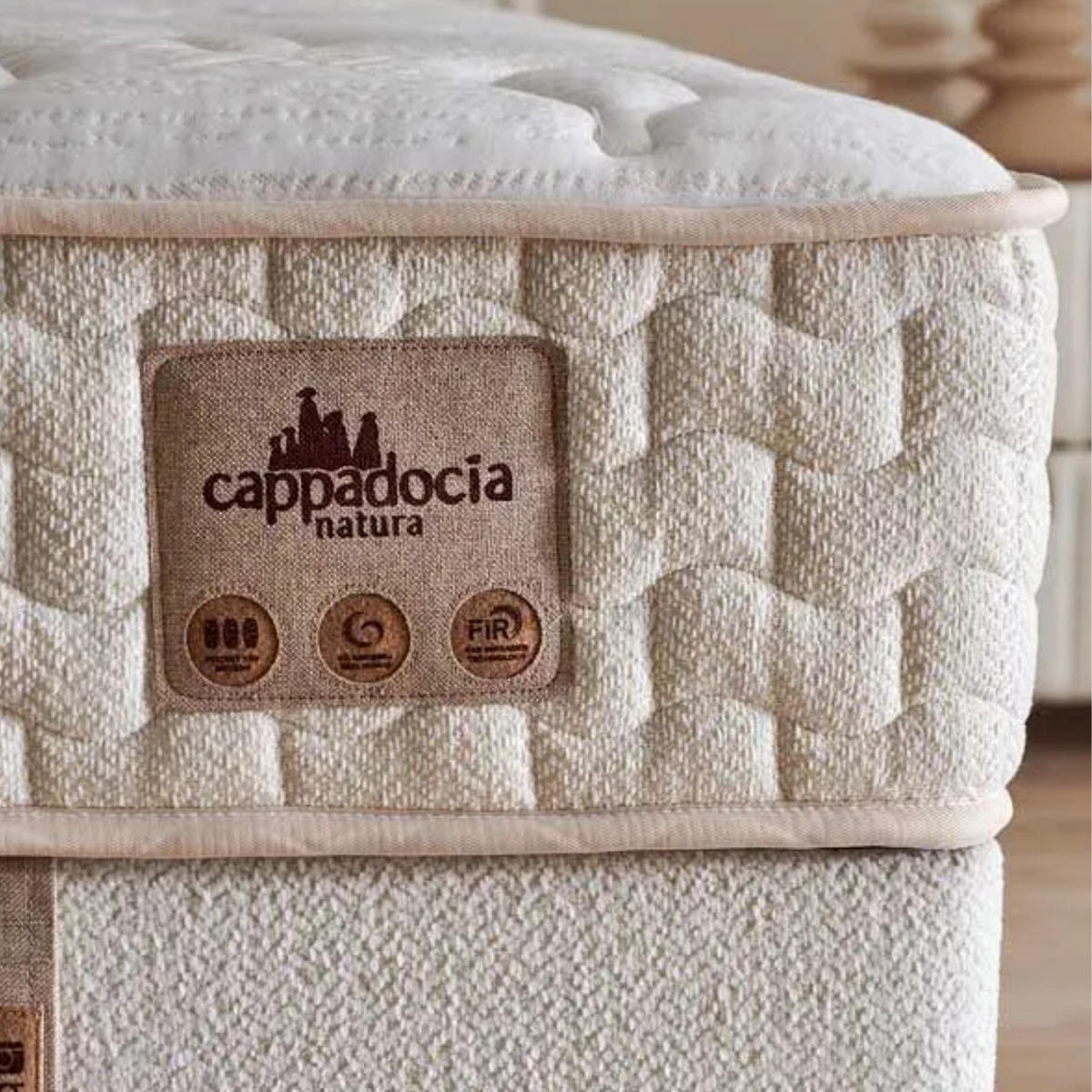 MATRATZE 160x200 Bambi Cappadocia H3 Höhe 30 cm - Weiß, Textil (160/200cm)