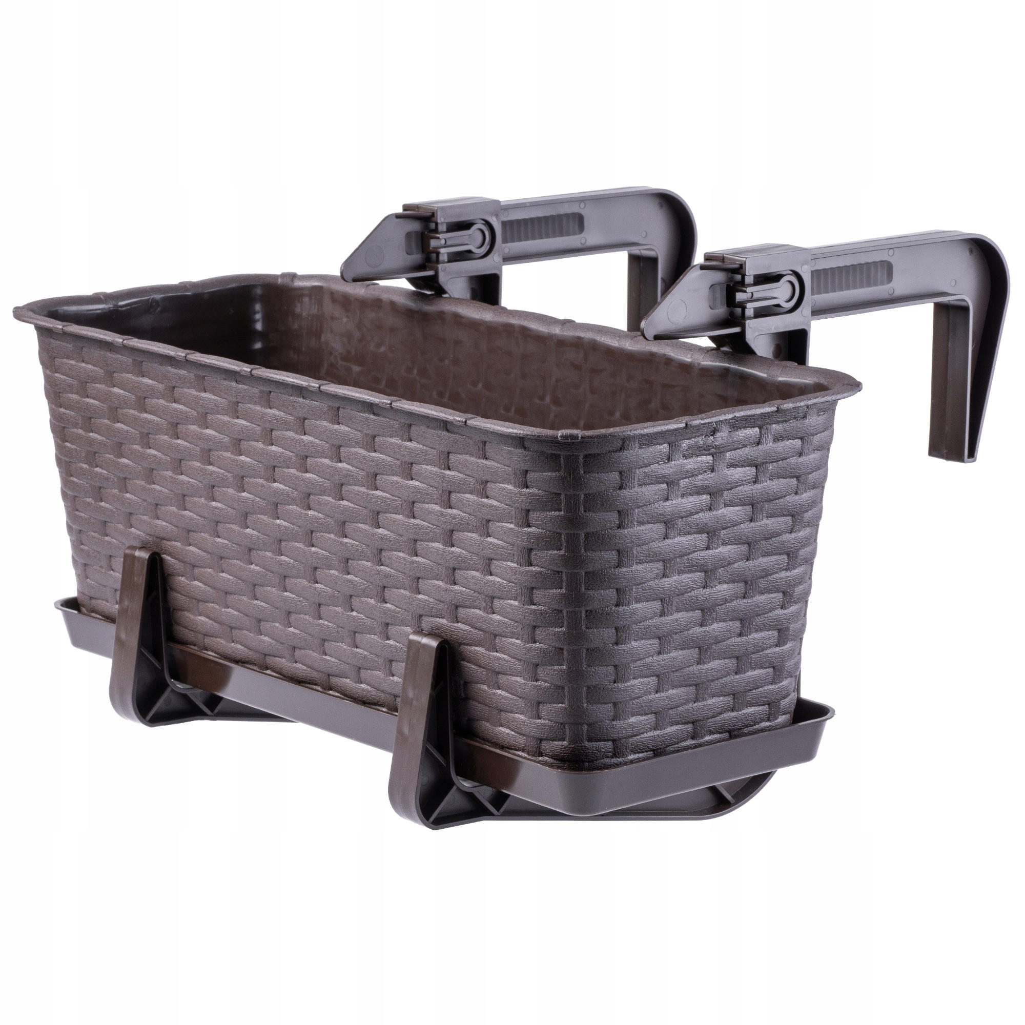 Kadax Blumentopf Braun 17x40 cm