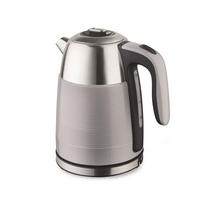 WASSERKOCHER ELEKTRISCH Silber 16/16/24 cm MR051GREY - Silberfarben, Metall (16/24/16cm) - Maestro 