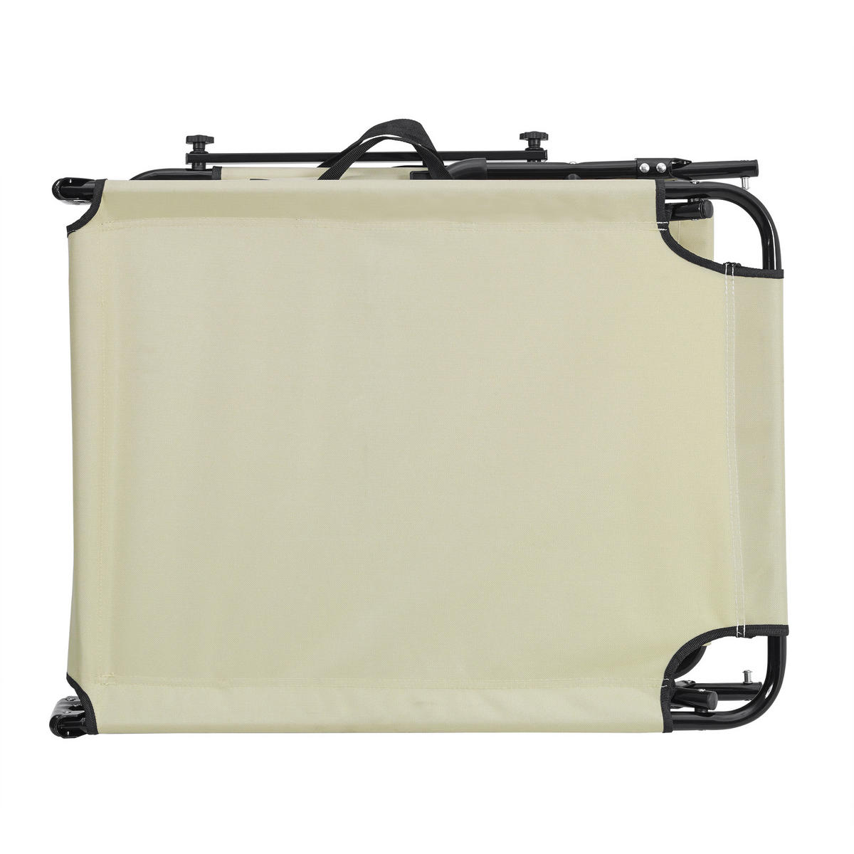SONNENLIEGE-SET 2 TLG. Lomeda - Creme, Metall (187/27/53cm) - casa.pro