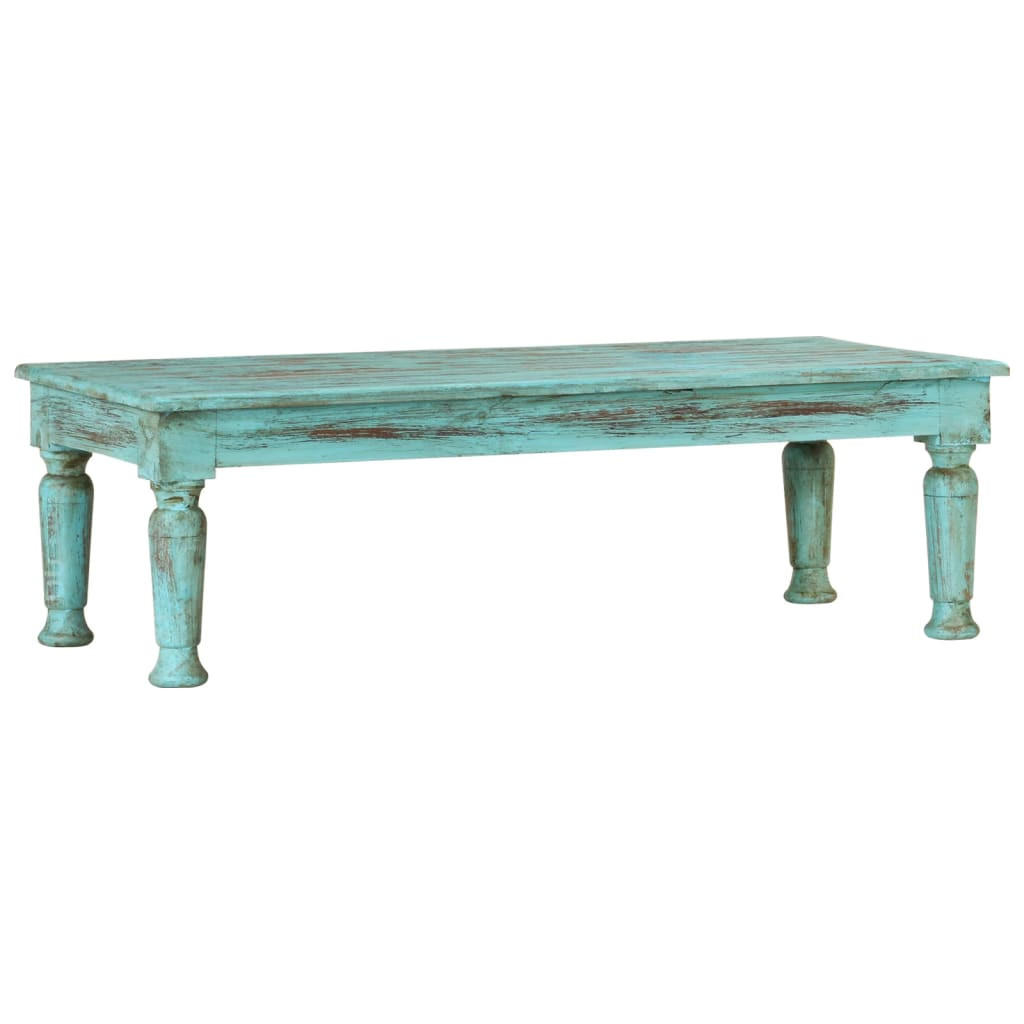 COUCHTISCH 110x50x34 cm Altholz Massiv - Multicolor, Holzwerkstoff (110/50/34cm) - furnicato
