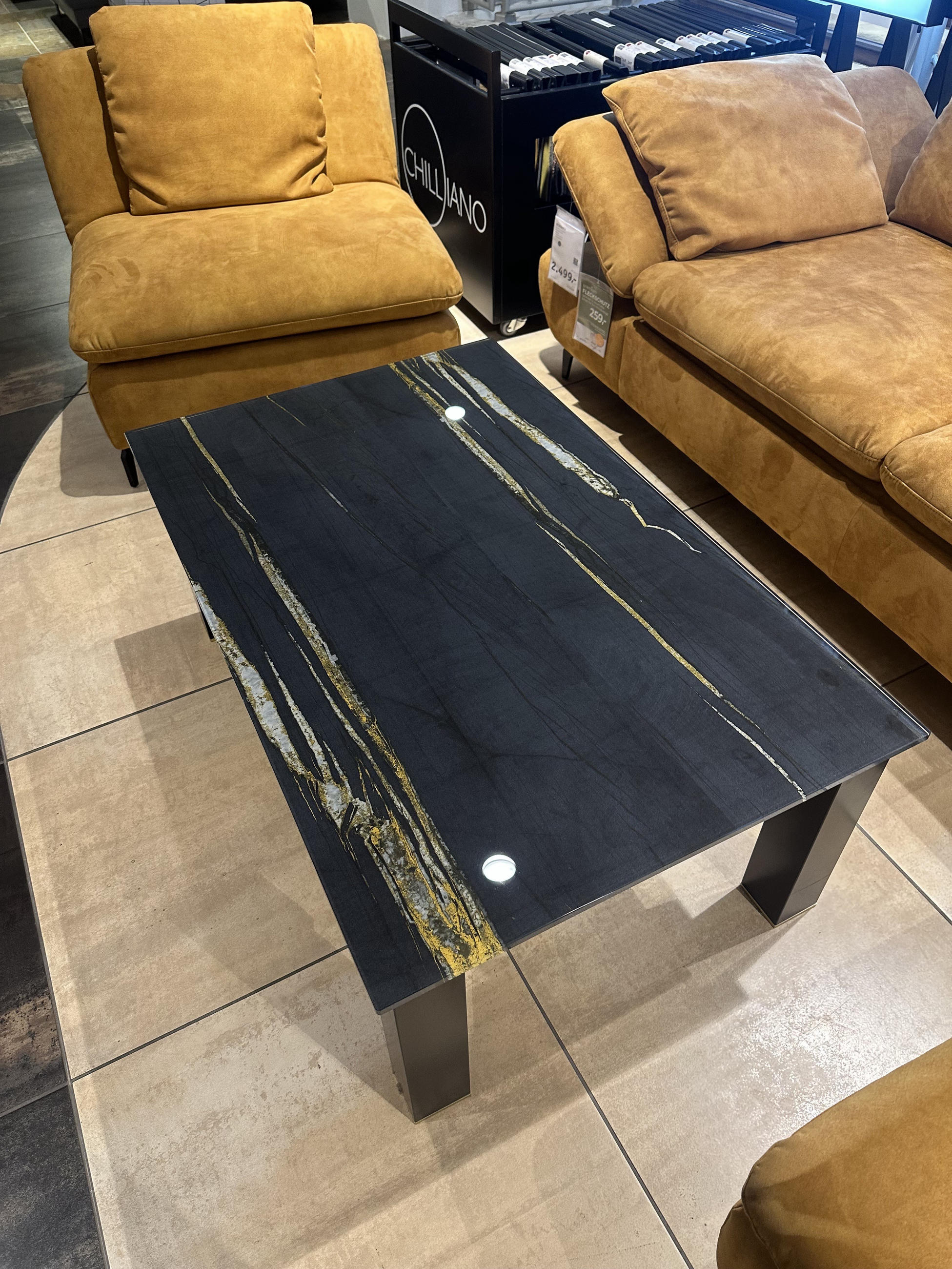 COUCHTISCH RIMINI VETRO DIGITALE - Dieter Knoll