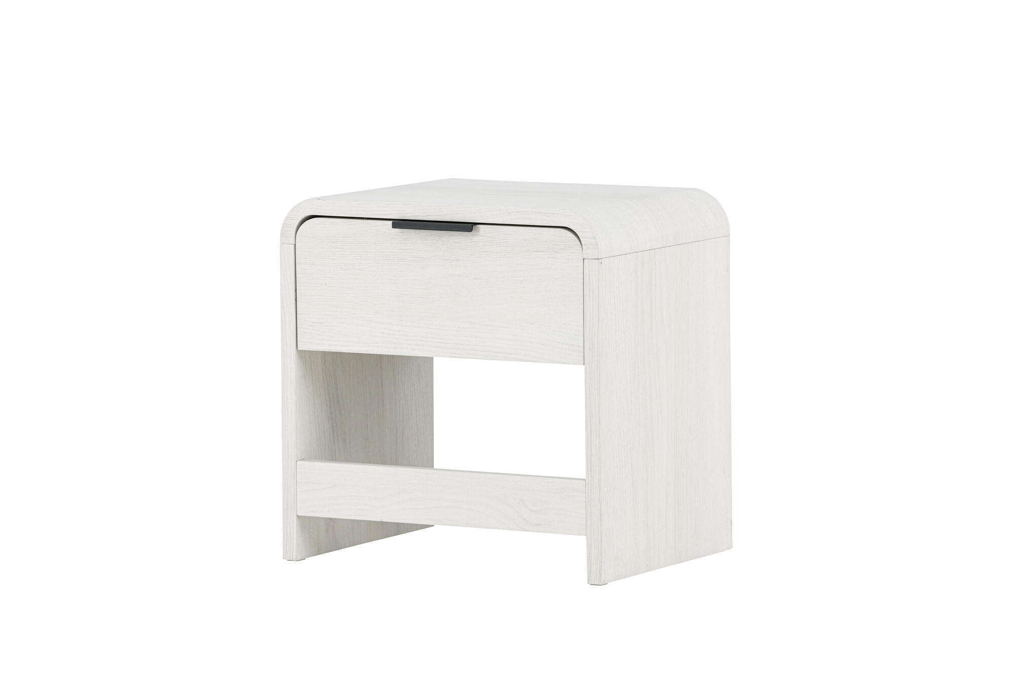 NACHTTISCH LYNGDAL Weiß 40x30x40 cm - Weiß, Holzwerkstoff (40/40/30cm) - FURNLUX