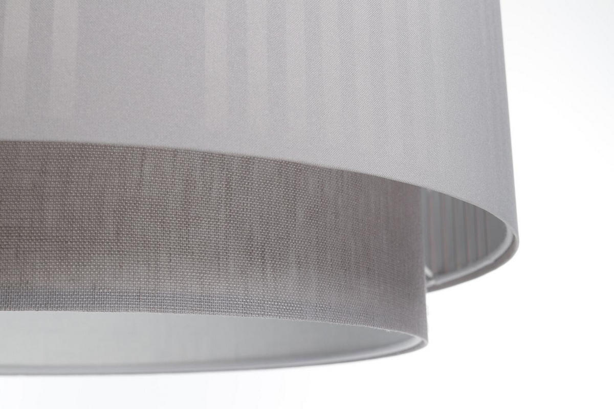 HÄNGELEUCHTE Grau 60/95 cm - Grau, Kunststoff (25/0.8/95cm) - ONZENO