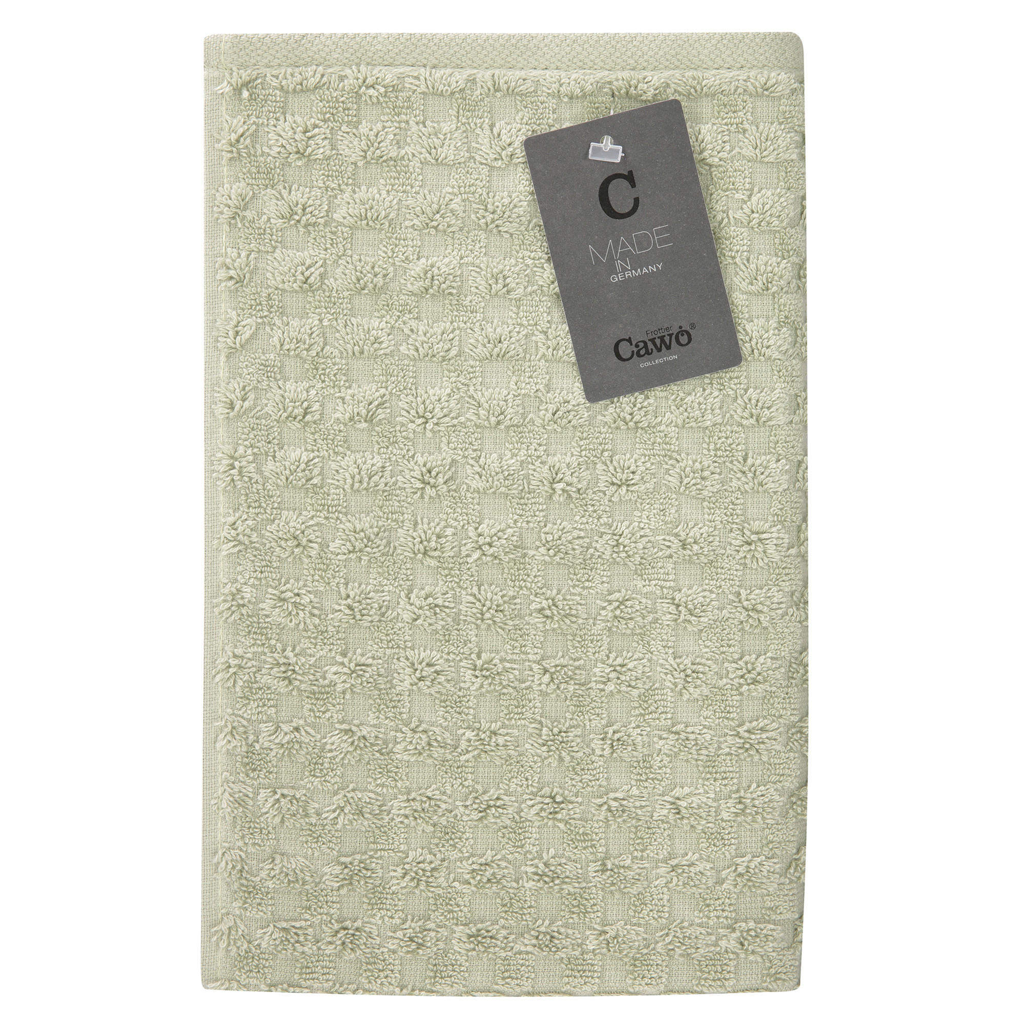 KÜCHENHANDTÜCHER CUISINE PRO UNI 520 WASABI - 420 - Grün, Textil (50/50cm) - Cawoe