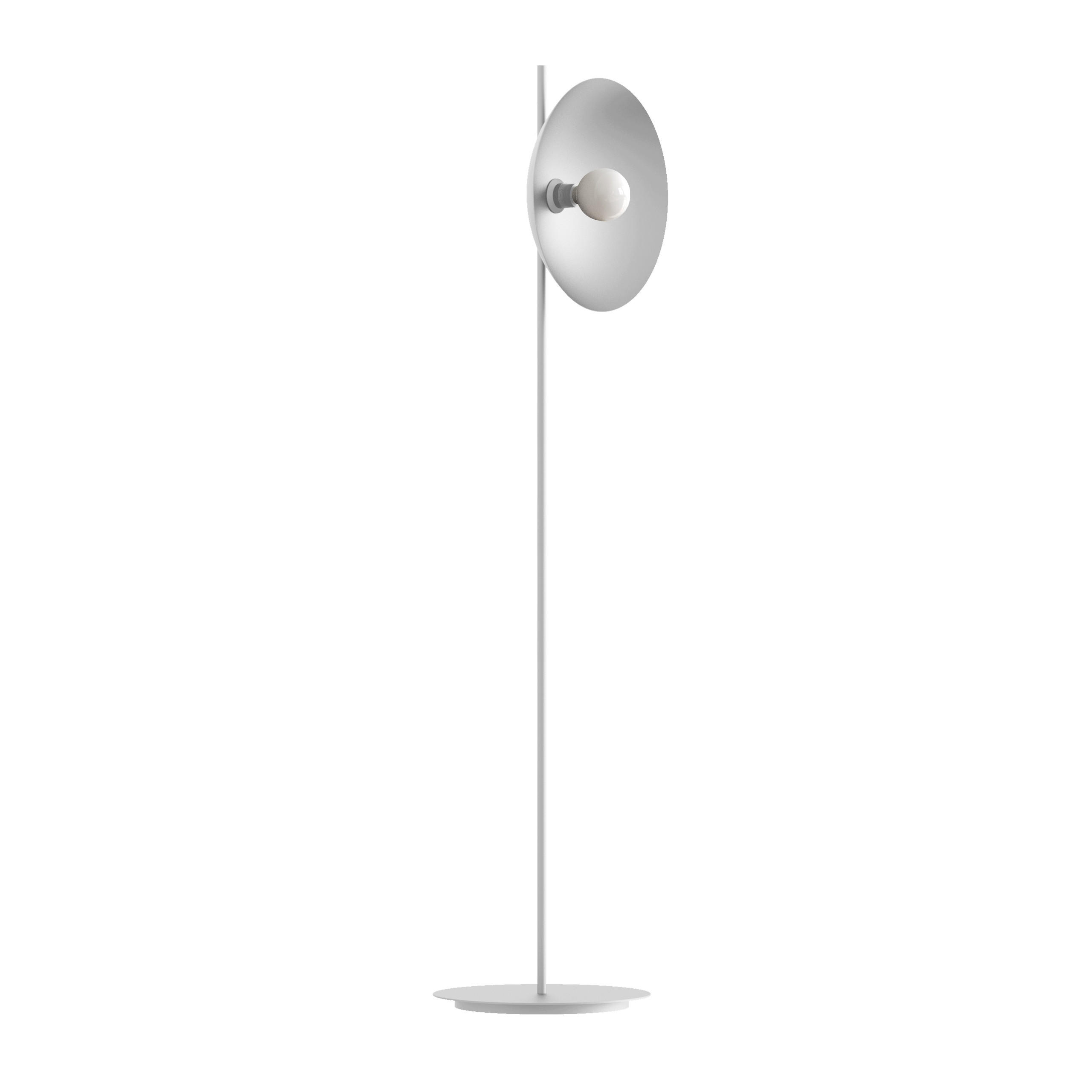 STEHLEUCHTE - Weiß, Metall (40/40/160cm) - Lumicom