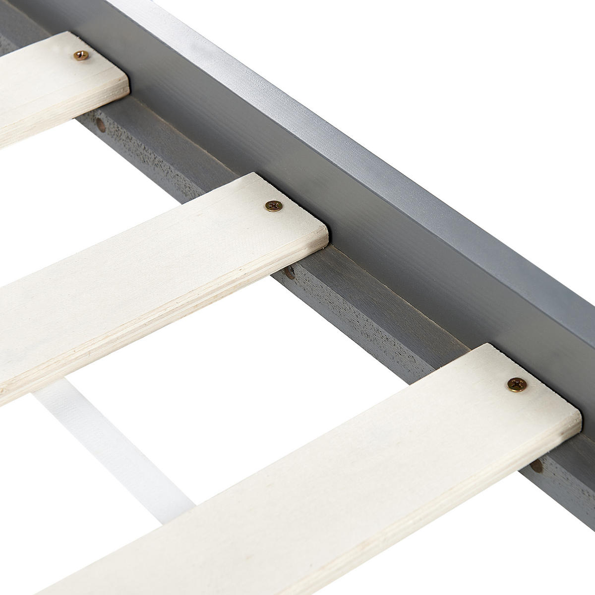 KINDER-HAUSBETT Grau 90-200 cm Tosse - Grau, Holz (90/200cm) - Beliani