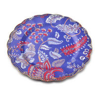 UNTERSETZER Blanche Colours Blau 33/33/2 cm Kunstoff - Blau, Kunststoff (2cm) - Mondex