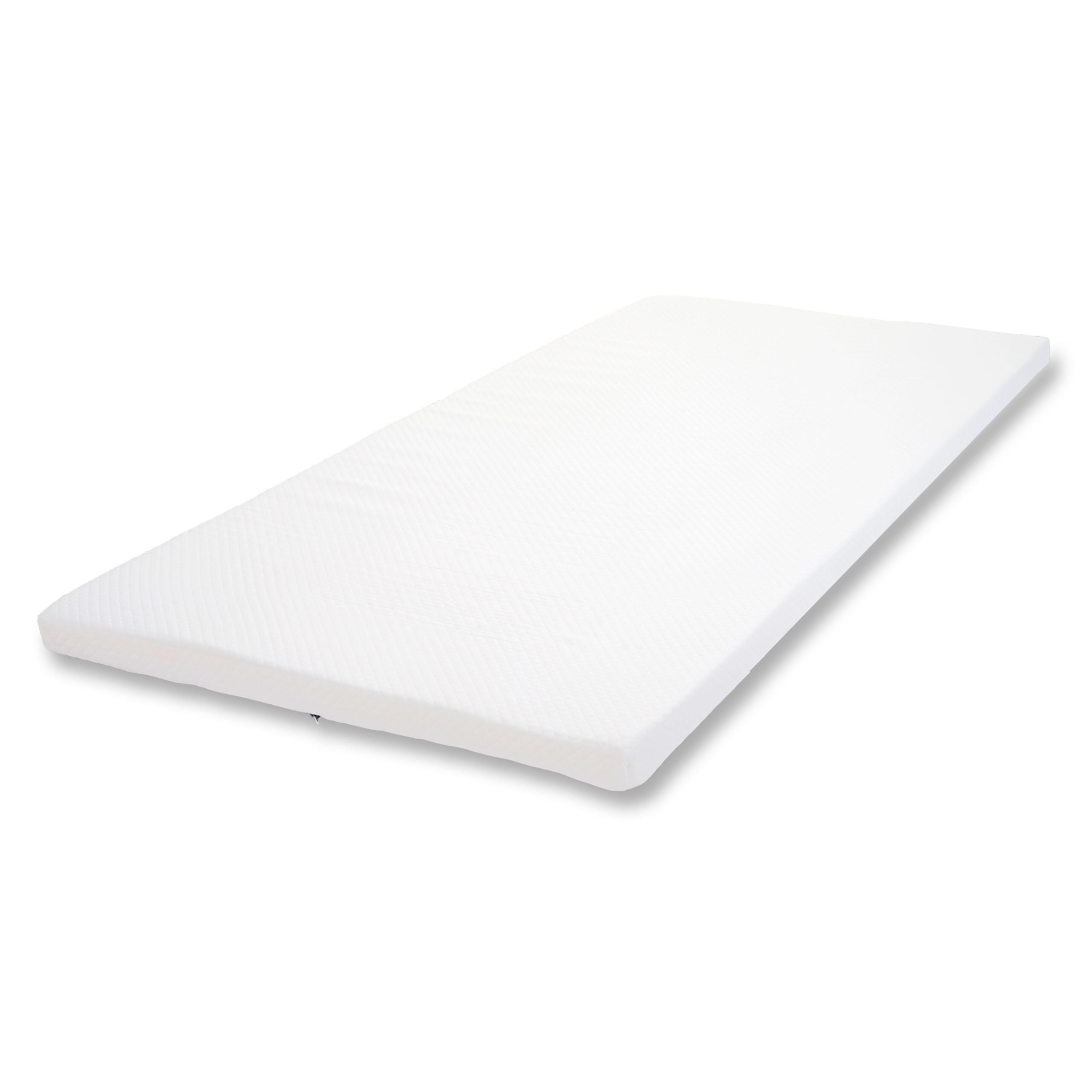 KALTSCHAUM-MATRATZENTOPPER 6CM Weiß - Weiß, Textil (200/90/6cm) - MCW
