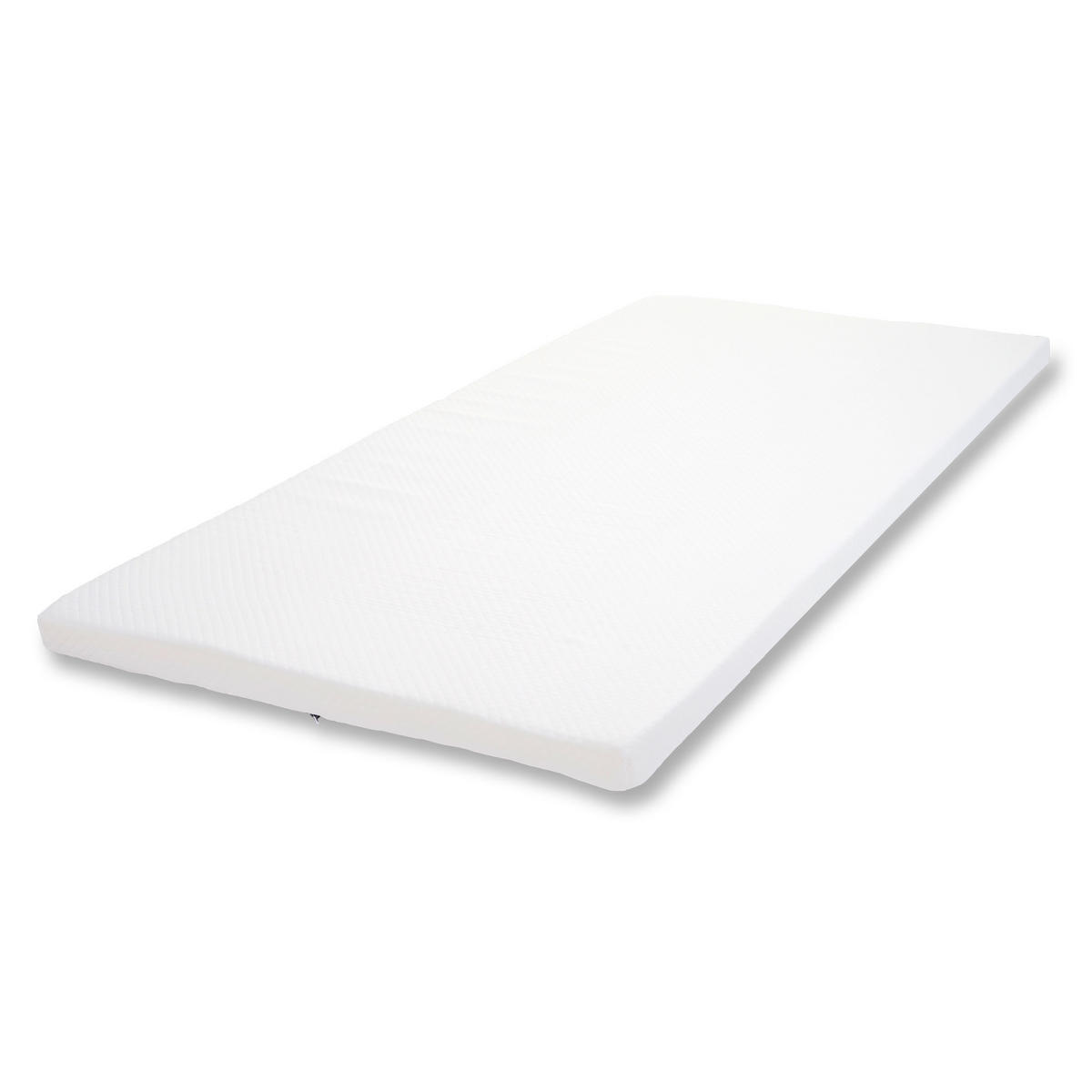 MEMORYFOAM-MATRATZENTOPPER 6CM Weiß - Weiß, Textil (200/90/6cm) - MCW