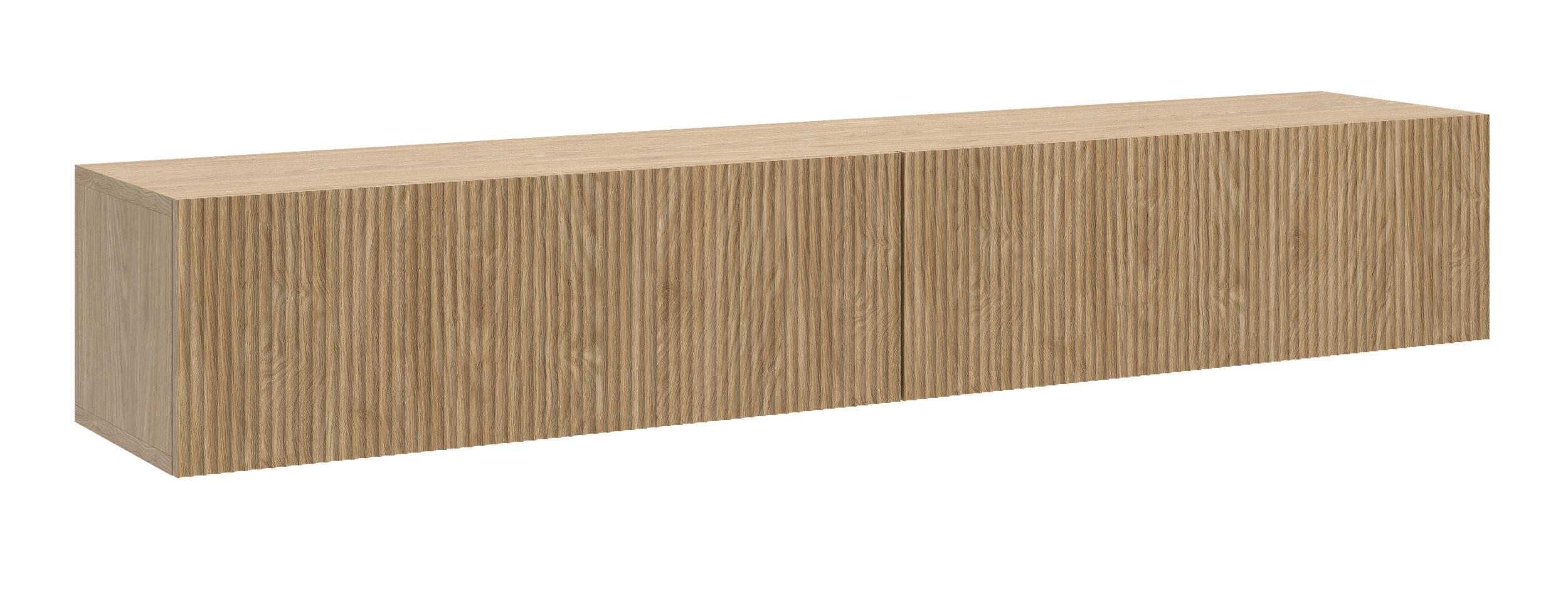 TV-HÄNGEBOARD Nolie Eichenholzoptik 175 cm - Eichefarben, Holz/Holzwerkstoff (175.5/28.5/31.6cm) - Selsey